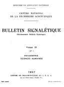 Bulletin analytique