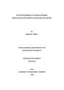The Photochemistry of Various Organic Molecules in a Poly(methyl Methacrylate) Matrix