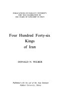 Four Hundred Forty-six Kings of Iran