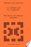 The Theory of Cubature Formulas