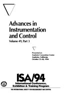 Advances in Instrumentation and Control
