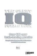 The Great IQ Puzzle Book