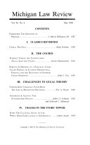 Michigan Law Review
