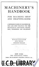 Handbook for Machine Shop and Drafting Room