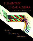 Elementary Linear Algebra