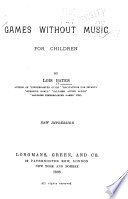 Games Without Music for Children