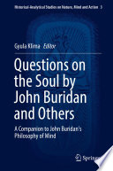 Questions on the Soul by John Buridan and Others