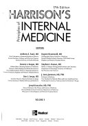 Harrison's Principles of Internal Medicine