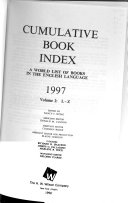The Cumulative Book Index