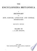 The Encyclopaedia Britannica: Ita to Lor