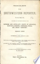 The Southwestern Reporter