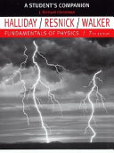 Student Study Guide to accompany Fundamentals of Physics Extended, 7th Edition