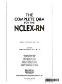 The Complete Q & a for the NCLEX-RN