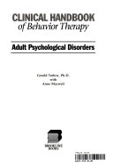 Clinical Handbook of Behavior Therapy: Adult psychological disorders