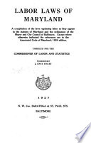 Labor Laws of Maryland