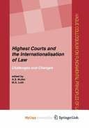 Highest Courts and the Internationalisation of Law