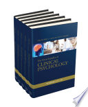 The Encyclopedia of Clinical Psychology, 5 Volume Set