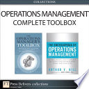 The Operations Management Complete Toolbox (Collection)
