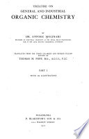Treatise on General and Industrial Organic Chemistry