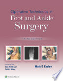 Operative Techniques in Foot and Ankle Surgery
