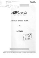 Australian Official Journal of Patents