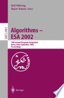 Algorithms - ESA 2002