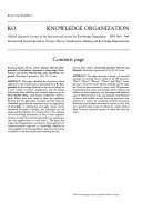 Knowledge Organization
