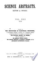 Science Abstracts