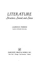 Literature; Structure, Sound, and Sense