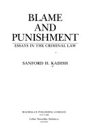 Blame and Punishment