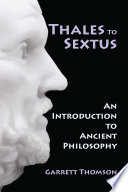 Thales to Sextus