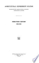 Report of the Director ... Including Bulletins ...