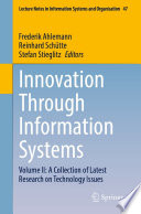Innovation Through Information Systems