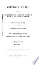 Oregon Laws