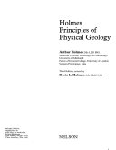 Holmes Principles of Physical Geology