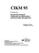 Proceedings of the ... International Conference on Information and Knowledge Management