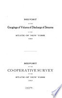 Annual Report of the State Engineer and Surveyor on the Canals of the State of New York