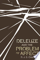 Deleuze and the Problem of Affect