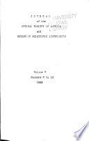 Journal of the Optical Society of America and Review of Scientific Instruments