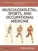 Musculoskeletal, Sports and Occupational Medicine