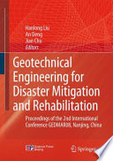 Geotechnical Engineering for Disaster Mitigation and Rehabilitation