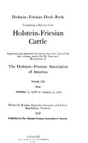 Holstein-Friesian Herd Book