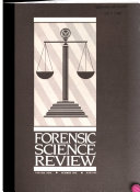 Forensic Science Review