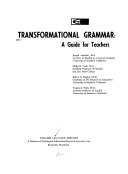 Transformational Grammar