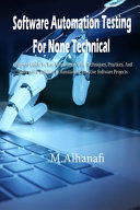 Software Automation Testing For None Technical