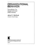 Organizational Behavior