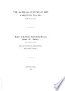 Memoirs of the Bernice Pauahi Bishop Museum of Polynesian Ethnology and Natural History