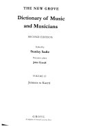 The New Grove Dictionary of Music and Musicians: Jennens to Kuerti