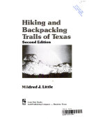 Hiking and Backpacking Trails of Texas