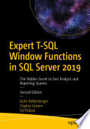 Expert T-SQL Window Functions in SQL Server 2019
